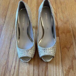 Audrey. Brooke Gold Shoes